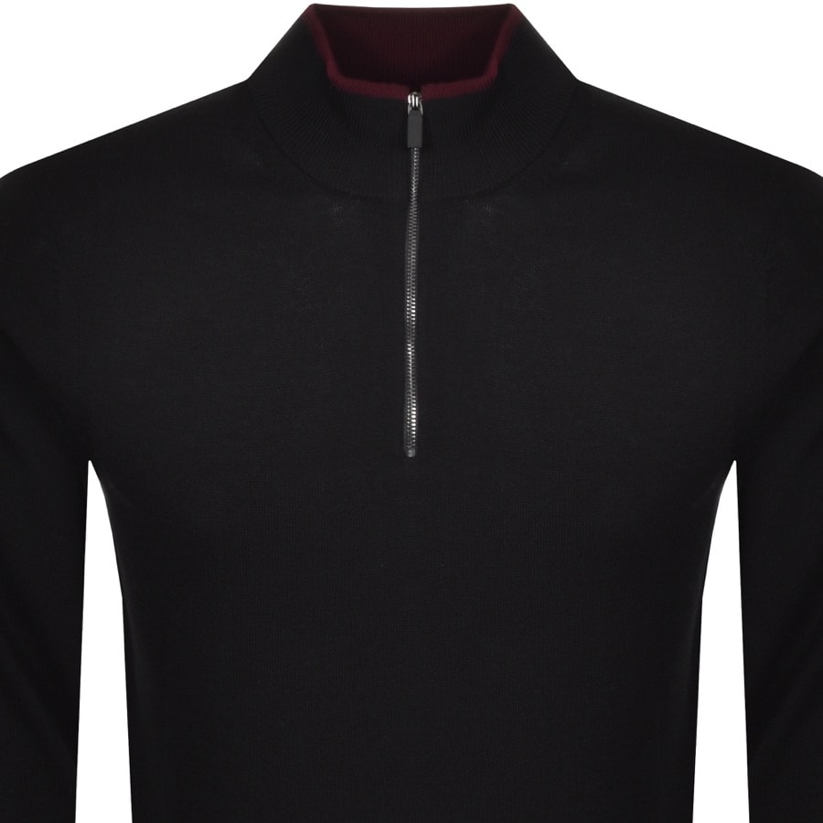 Alternative Image for ProductMichael Kors Half Zip Sweatshirt Black2